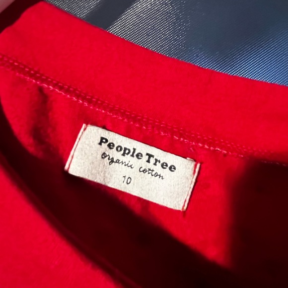 Peopletree Organic Cotton Top sz 10 - Picture 3 of 3
